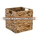 WATER HYACINTH BASKET/ HYACINTH BASKET/ BASKET BOX WOVEN NATURAL WATER HYACINTH RECTANGULAR